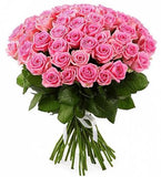 Pink Aqua Roses Bouquet - Flowers Box London