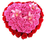 Pink Birds Box - Flowers Box London