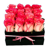 Pink Blush Roses Box - Flowers Box London