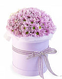 Pink Daisy Hat Box - Flowers Box London