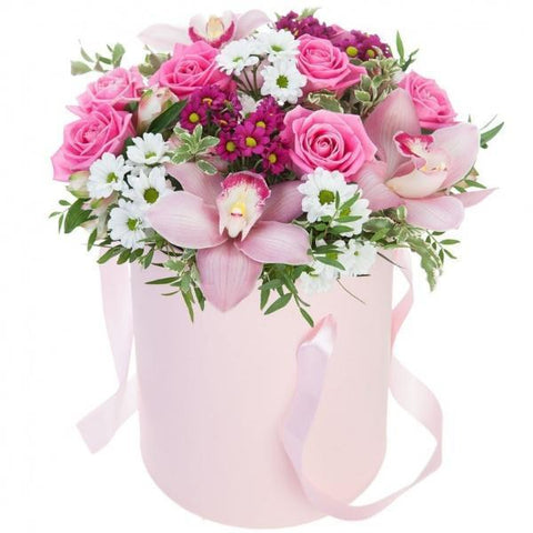 Pink Embrace Hat Box