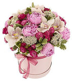 Pink Gorgeous Box - Flowers Box London