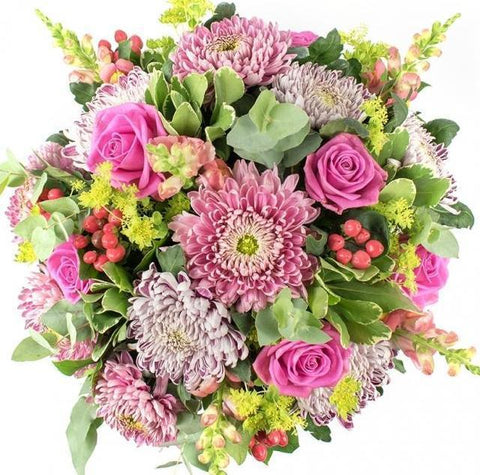 Pink Harmony Bouquet - Flowers Box London