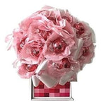 Pink Lindt Lindor Chocolate Bouquet