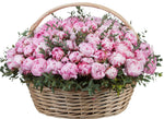 Pink Peonies in the Basket