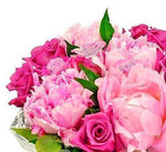 Pink Peony and Roses Hat Box