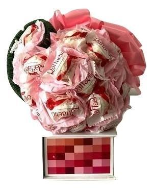 Pink Raffaello Chocolate Bouquet