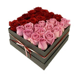 Pink & Red Roses Signature Box