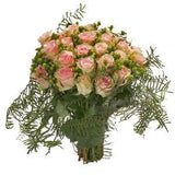 Pink Rosiness Bouquet - Flowers Box London