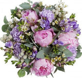 Pink Sapphires Bouquet - Flowers Box London