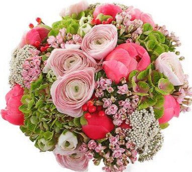Pink Sunrise Bouquet - Flowers Box London