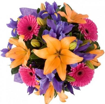 Play of Vibrant Bouquet - Flowers Box London