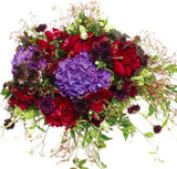 Poetic Garnet Bouquet - Flowers Box London