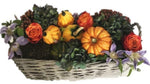 Pumpkin Basket Arrangement - Flowers Box London