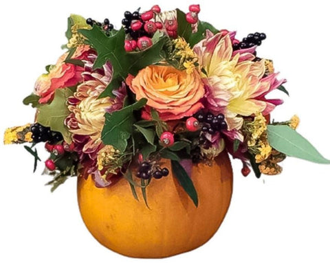 Pumpkin Berry Arrangement - Flowers Box London