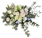 Pure White Season Hat Box - Flowers Box London
