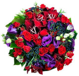 Purple and Red Obsession Bouquet