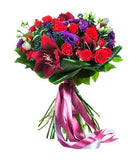 Purple and Red Obsession Bouquet