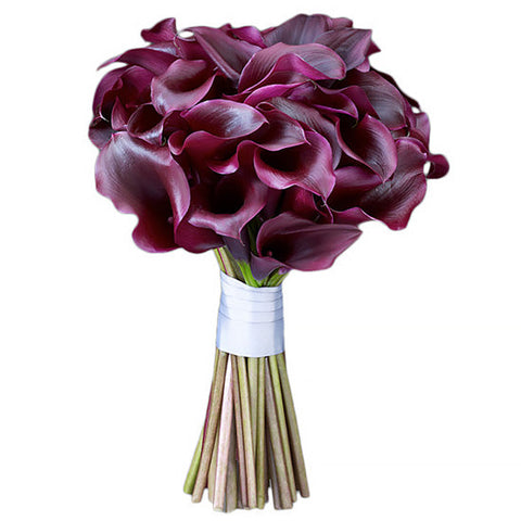 Purple Calla Lily Bridal Bouquet