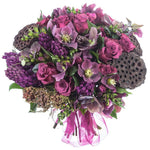Purple Obsession Bouquet - Flowers Box London