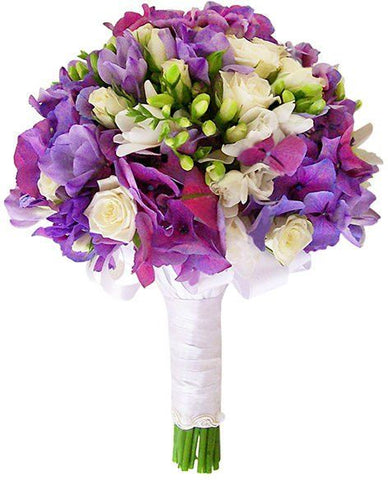 Purple Vulcano Bridal Bouquet