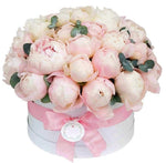 Queens Peonies Box - Flowers Box London