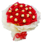Red and White Chocolate Bouquet