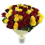 Red and Yellow Roses Bouquet