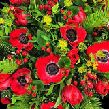 Red Beautiful Bouquet - Flowers Box London