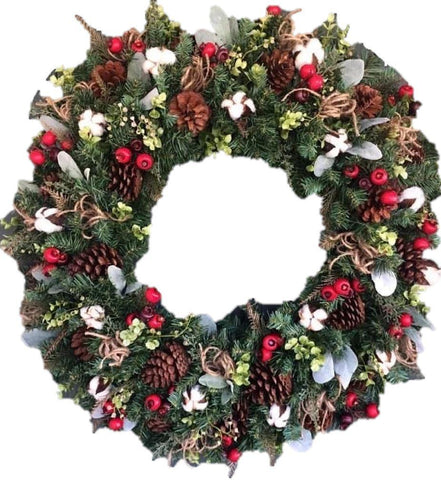 Red Berry Winter Wreath