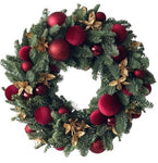 Red Charm Christmas Wreath