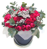 Red Perfection Box - Flowers Box London