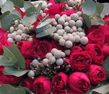 Red Perfection Box - Flowers Box London