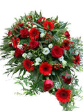 Red Roses and Gerbera Spray - Flowers Box London