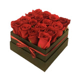 Red Roses Signature Box - Flowers Box London