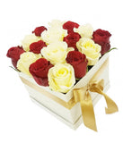 Red & White Roses Signature Box