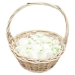 Rose Petals in Basket - Flowers Box London