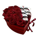 Roses and Nutella Box - Flowers Box London