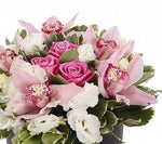 Roses and Orchids Hat Box