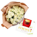 Roses Bouquet with Merci