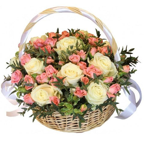 Roses in a Basket