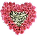 Roses with Gypsophila Box