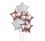 Set Luxe Star Foil Balloon - Flowers Box London
