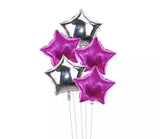 Set Luxe Star Foil Balloon - Flowers Box London