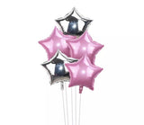Set Luxe Star Foil Balloon - Flowers Box London