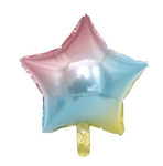Set Luxe Star Foil Balloon (5x 18inch)
