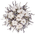 Snowing and Lavender Hat Box - Flowers Box London