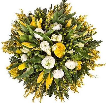 Spring Compliment Bouquet - Flowers Box London