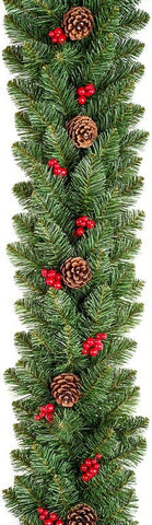 Spruce with Berry Holiday Garland
