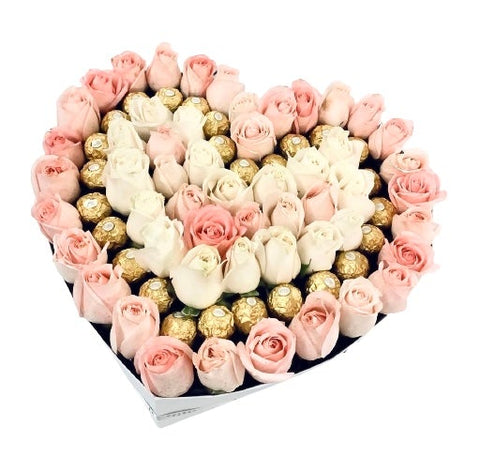 Stunning Roses and Chocolates Box